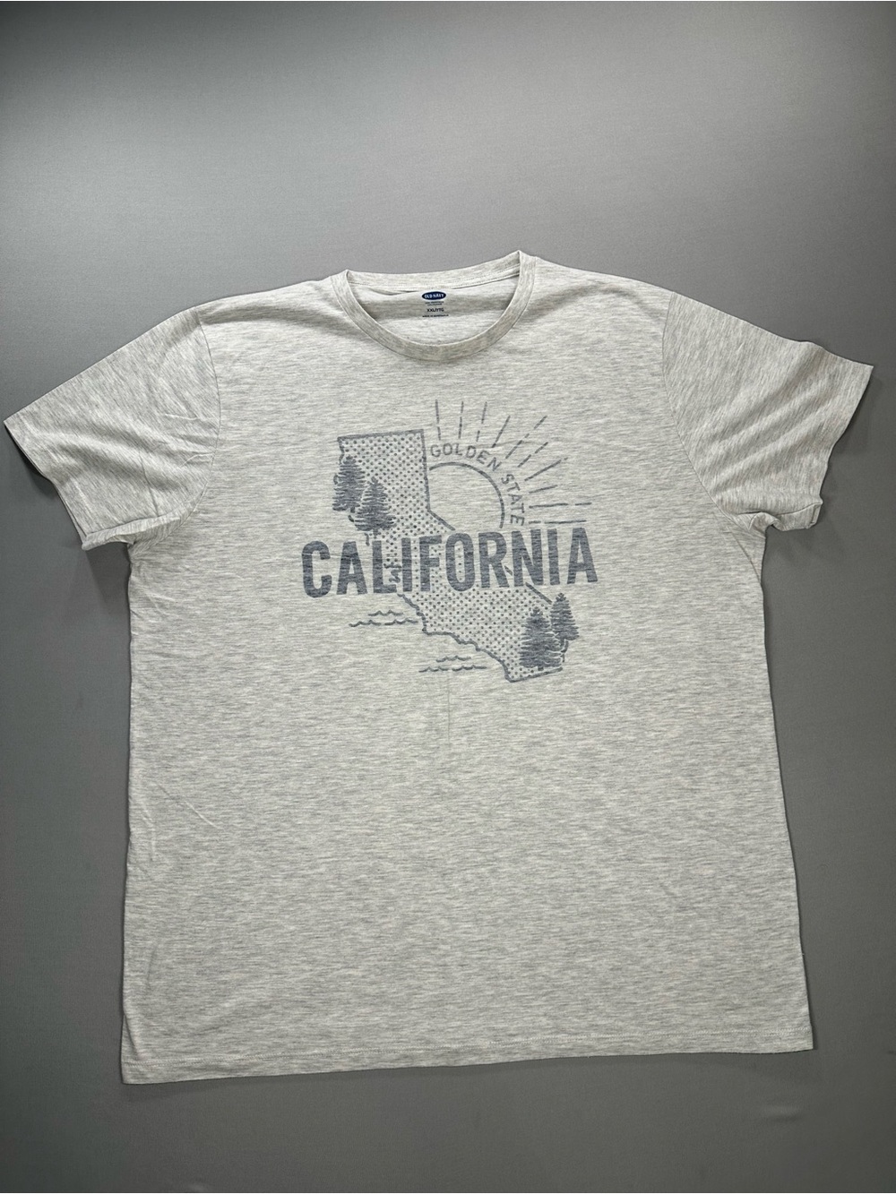 Old Navy California Graphic Crewneck Short Sleeve T-Shirt, Cotton - Mens XXL
